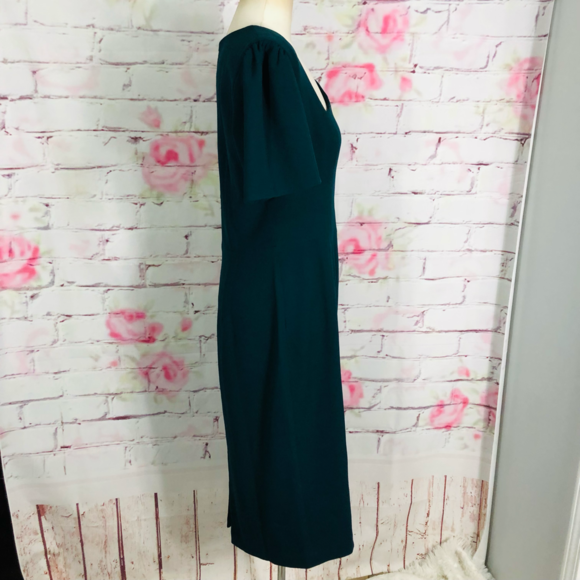 Dress the population NWT Ruth sheath dress in pine green - Picture 8 of 13